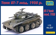  Unimodel  1/72 Soviet BT-7 tank mod.1935 UNM237