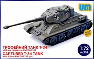 T-34 captured tank with 8,8 cm KwK 36L/36 #UNM252