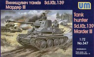  Unimodel  1/72 Sd.Kfz.139 Marder III Tank Hunter UNM347