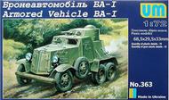 BA1 WWII Soviet Armored Vehicle #UNM363