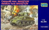  Unimodel  1/72 M4A2(76)W US Med Tank UNM390