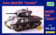  Unimodel  1/72 M4A3E2 Jumbo Tank UNM453