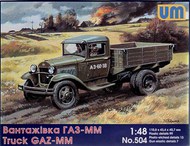  Unimodel  1/72 GAZ-MM 30s-40s cargo truck evolved from the F UNM504
