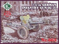  Unimodel  1/72 IG37 75mm German Infantry Gun UNM664
