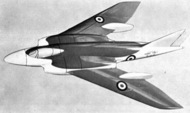 Shorts PD.13 British 1950 two-seat, carrier-based attack bomber #UNI72119
