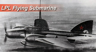 Ushakov LPL Soviet WWII flying submarine project #UNI72121