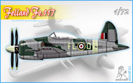  Unicraft Models  1/72 Folland Fo.117 British advanced fighter project UNI72145