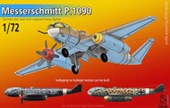 Messerschmitt P.1090 1943 twin engined, two seat heavy fighter #UNI72165
