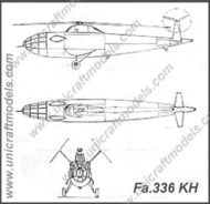  Unicraft Models  1/72 Focke-Achgelis FA.336 UNI72170