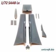 Saab Lx Swedish jet interceptor project #UNI72176