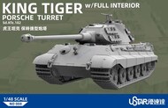 King Tiger Sd.Kfz.182 Krupp Curved-Front First Production Turret(P) with Full Interior #USTUA8
