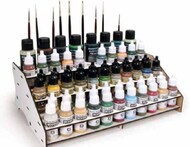  Vallejo Paints  NoScale Front Module Paint Display Stand (Holds 60 Bottles & Brushes) VLJ26007