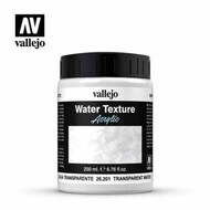  Vallejo Paints  NoScale 200ml Bottle Transparent Water Effect VLJ26201