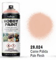 Pale Flesh Fantasy Solvent-Based Acrylic Paint 400ml Spray #VLJ28024