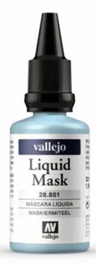  Vallejo Paints  NoScale 32ml Bottle Liquid Mask VLJ28851