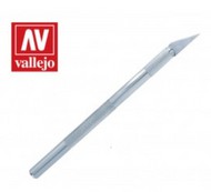  Vallejo Paints  NoScale Classic Aluminum Handle #1 Knife w/#11 Blade VLJ6006