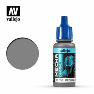  Vallejo Paints  NoScale 17ml Bottle Medium Grey Mecha Color VLJ69038