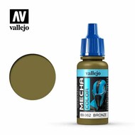  Vallejo Paints  NoScale 17ml Bottle Bronze Mecha Color VLJ69062