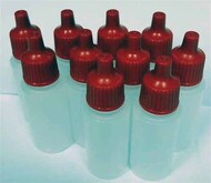  Vallejo Paints  NoScale 17ml Empty Dropper Bottle (10/pk) VLJ70095