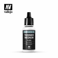  Vallejo Paints  NoScale (200) - 17ml Bottle Thinner Model Color VLJ70524