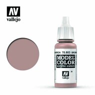  Vallejo Paints  NoScale Brown Rose Model Color VLJ70803
