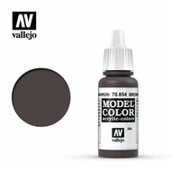  Vallejo Paints  NoScale (204) - Brown Glaze Model Color VLJ70854