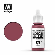  Vallejo Paints  NoScale Dark Red Model Color VLJ70946