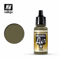  Vallejo Paints  NoScale Interior Green Model Air Color VLJ71010