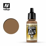  Vallejo Paints  NoScale US Flat Brown Model Air Color VLJ71026
