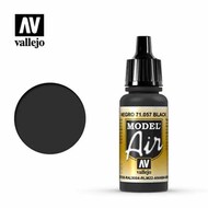 Vallejo Paints  NoScale Black Model Air Color VLJ71057
