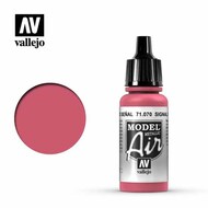  Vallejo Paints  NoScale Met. Turn Signal Red Model Air Color VLJ71070