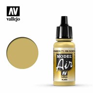  Vallejo Paints  NoScale 17ml Bottle Yellow Lazure RLM05 Model Air VLJ71106