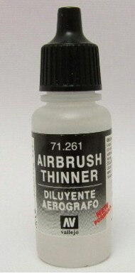  Vallejo Paints  NoScale (211) 17ml Bottle Airbrush Thinner VLJ71261