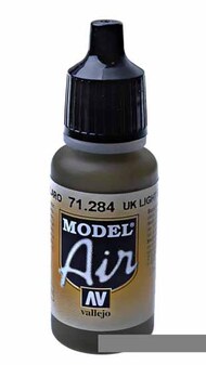  Vallejo Paints  NoScale 17ml Bottle UK Light Mud Model Air VLJ71284