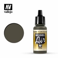  Vallejo Paints  NoScale 17ml Bottle N-41 Dark Olive Drab Model Air VLJ71316
