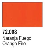  Vallejo Paints  NoScale Orange Fire Game Color VLJ72008