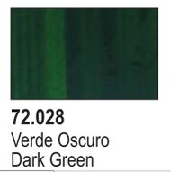  Vallejo Paints  NoScale Dark Green Game Color VLJ72028