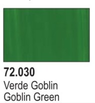  Vallejo Paints  NoScale Goblin Green Game Color VLJ72030