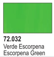  Vallejo Paints  NoScale Scorpy Green Game Color VLJ72032