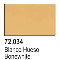  Vallejo Paints  NoScale Bonewhite Game Color VLJ72034