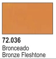  Vallejo Paints  NoScale Bronze Fleshtone Game Color VLJ72036
