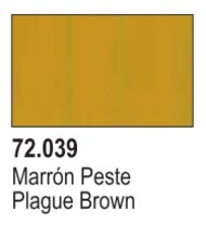  Vallejo Paints  NoScale Plague Brown Game Color VLJ72039