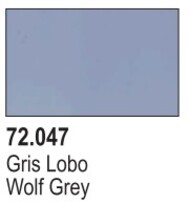  Vallejo Paints  NoScale Wolf Gray Game Color VLJ72047