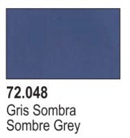  Vallejo Paints  NoScale Sombre Gray Game Color VLJ72048