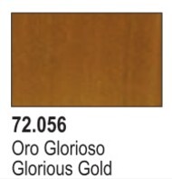  Vallejo Paints  NoScale Glorious Gold Game Color VLJ72056