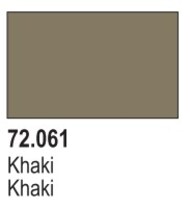  Vallejo Paints  NoScale Khaki Game Color VLJ72061