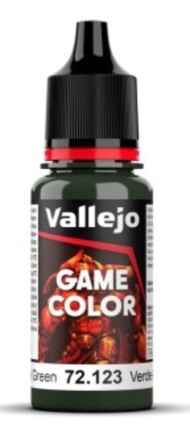  Vallejo Paints  NoScale 18ml Bottle Angel Green Game Color VLJ72123