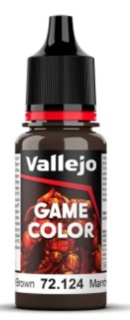  Vallejo Paints  NoScale 18ml Bottle Gorgon Brown Game Color VLJ72124