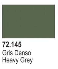  Vallejo Paints  NoScale 17ml Bottle Heavy Grey Opaque Game Color VLJ72145