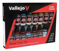 18ml Bottle Specialist Game Color Paint Set (16 Colors) #VLJ72188